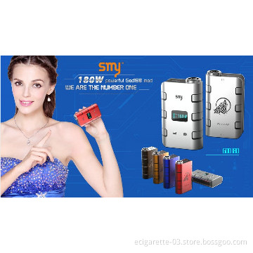 Hottest e e vaporizer ZNA 50W mod VS 180 watth e cig GOD180